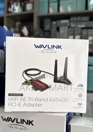 Wav-Link Wifi 6e Tri-Band Ax5400 Pci-E Adapter