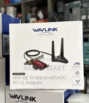 Wav-Link Wifi 6e Tri-Band Ax5400 Pci-E Adapter