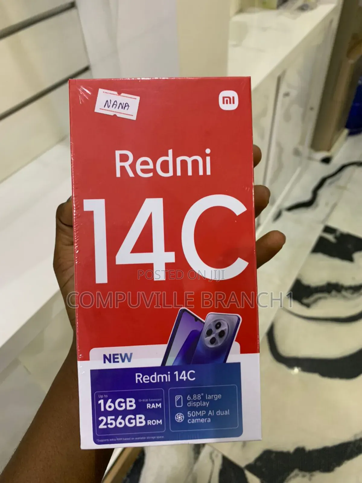 New Xiaomi Redmi 14C 256 GB Red