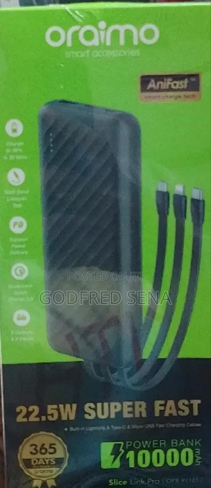 Oriamo Power Bank