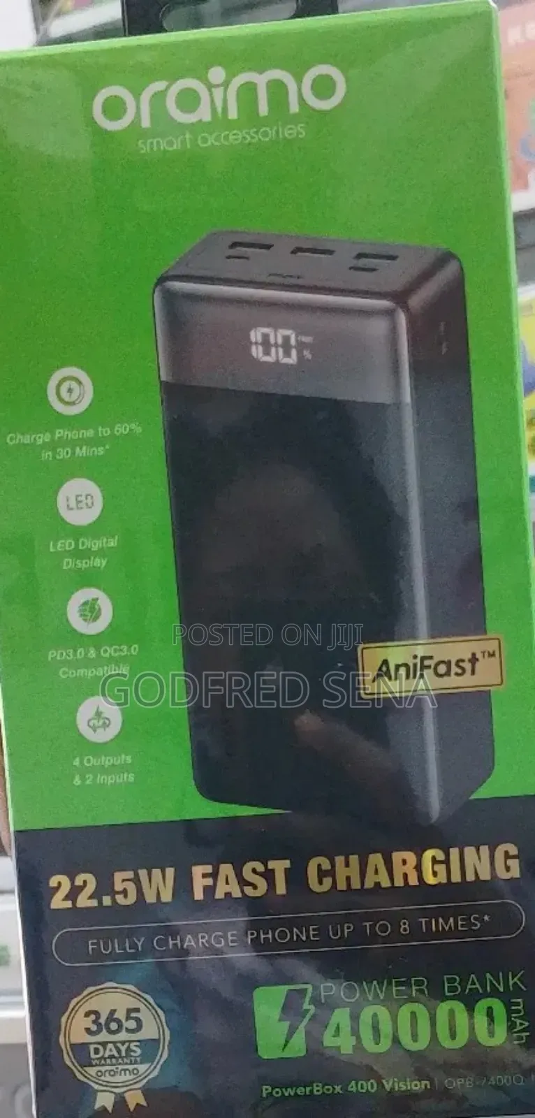 Oriamo Power Bank