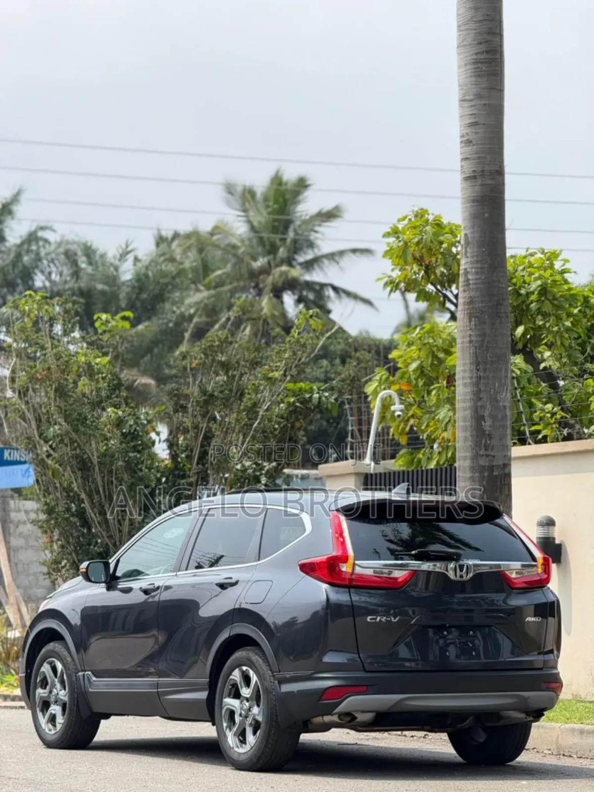 Honda CR-V EX-L 4dr SUV (1.5L 4cyl CVT) 2017 Gray