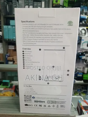 Wavlink Wi-Fi6 Ax3000 Dual Band Whole Home Mesh System