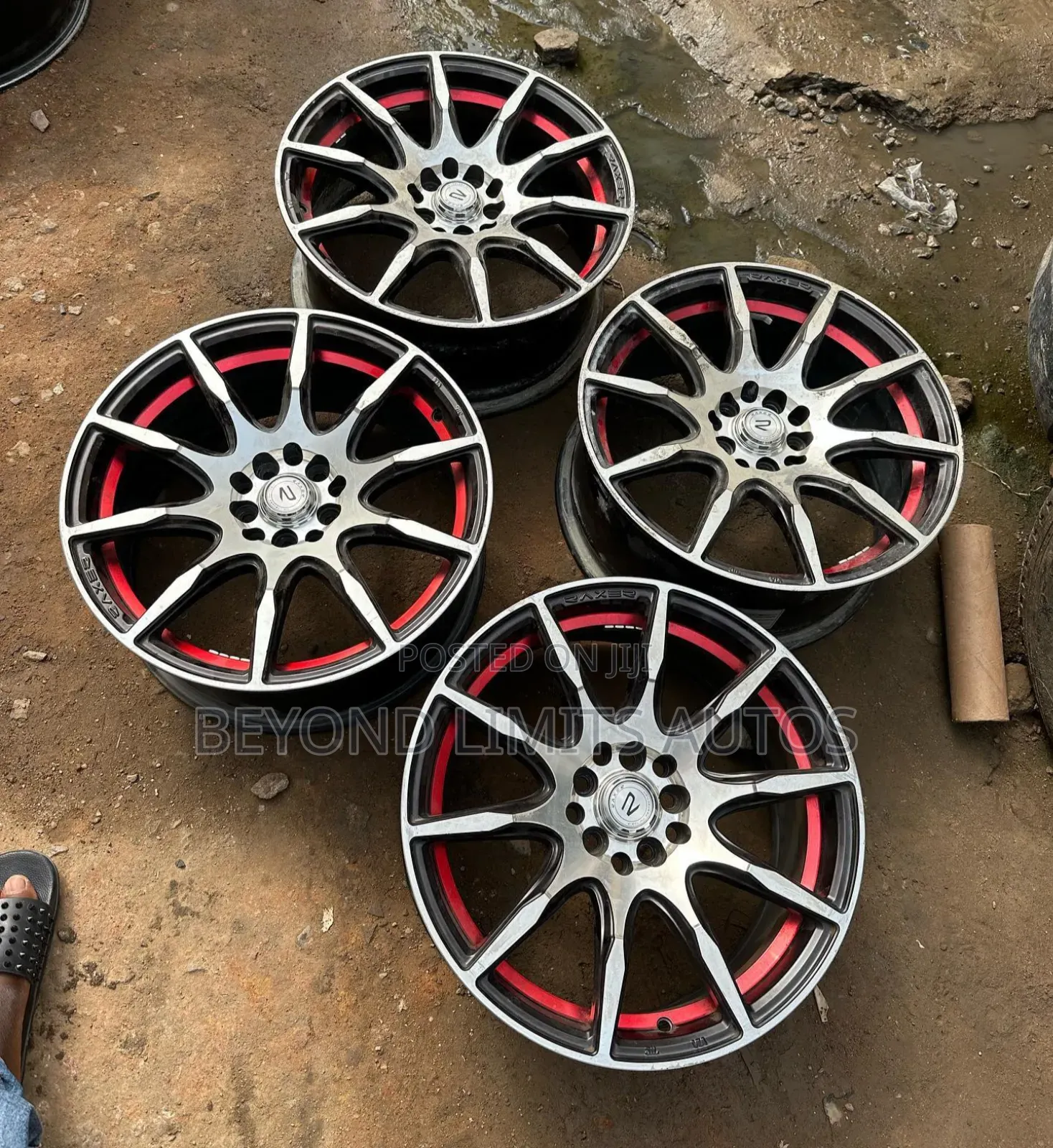 17" Raxers Solid Wheels Available