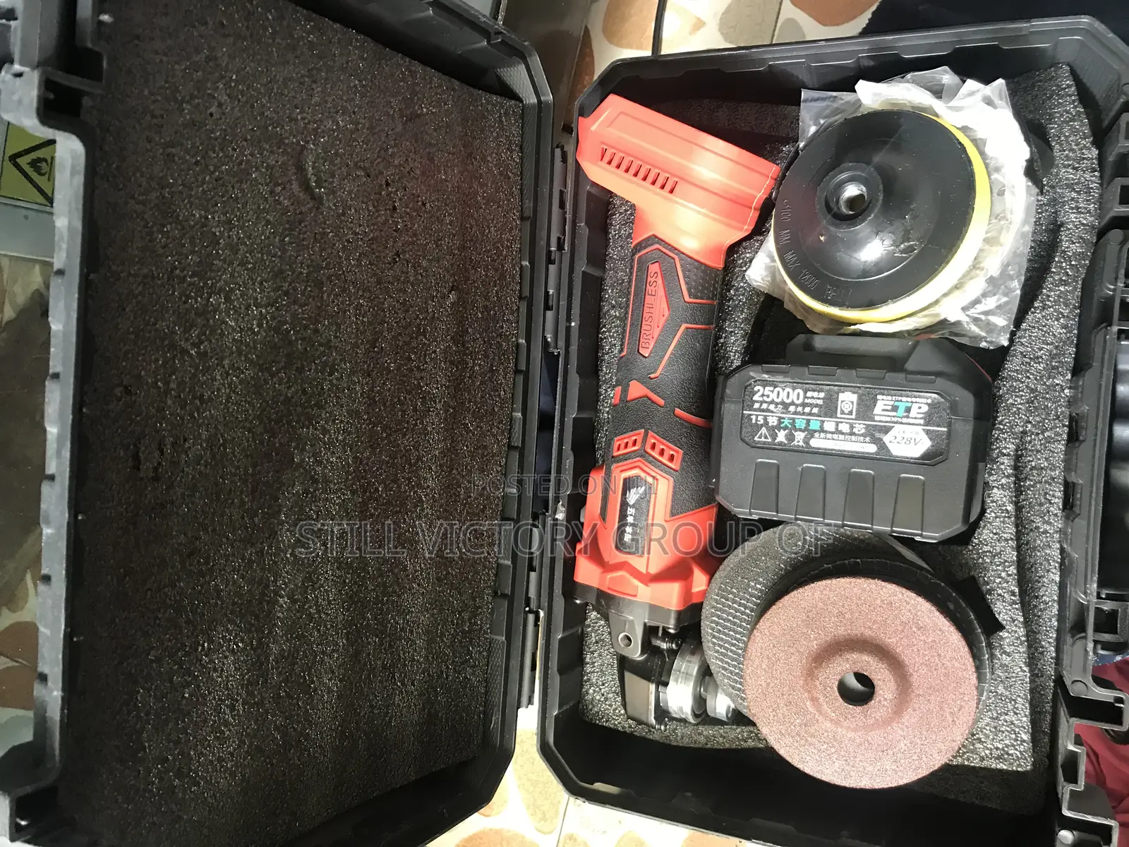 Cordless Cutting Sandpaper Machine With 3 Speed Control