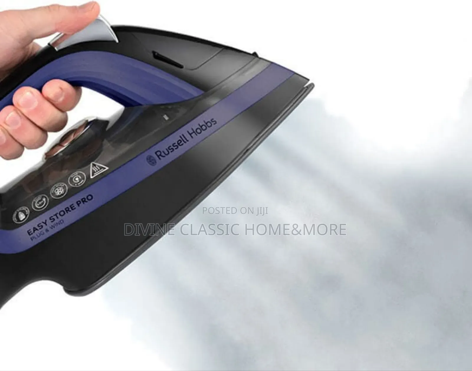 Russell Hobbs Easy Store Pro Plug Wind Steam Iron