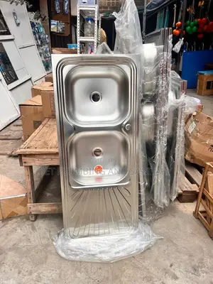 Two Bowl Cabinet Sink With One Arm(Kitchen Sink)