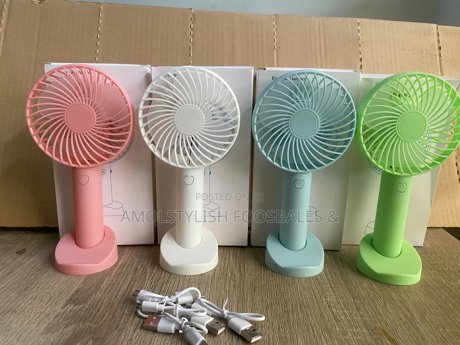 Potable Fan (Hand Held)(Different Kinds)