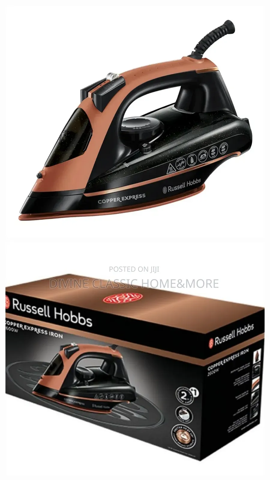 Russell Hobbs Copper Express Steam Iron