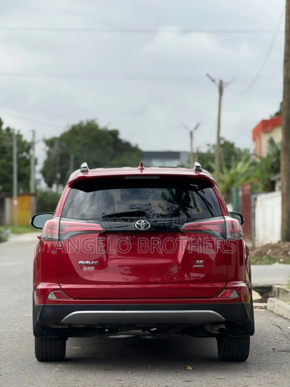Toyota RAV4 SE 4dr SUV AWD (2.5L 4cyl 6A) 2018 Red
