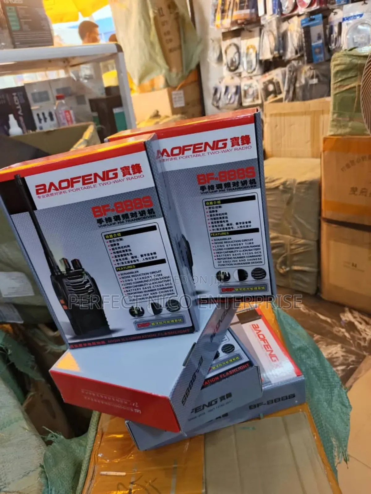 Boafeng Walkie Talkie Phone 2in1