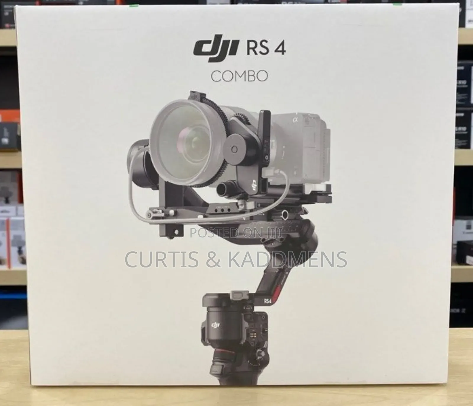Dji Rs 4 Combo 3 Axis Gimbal Stabilizer