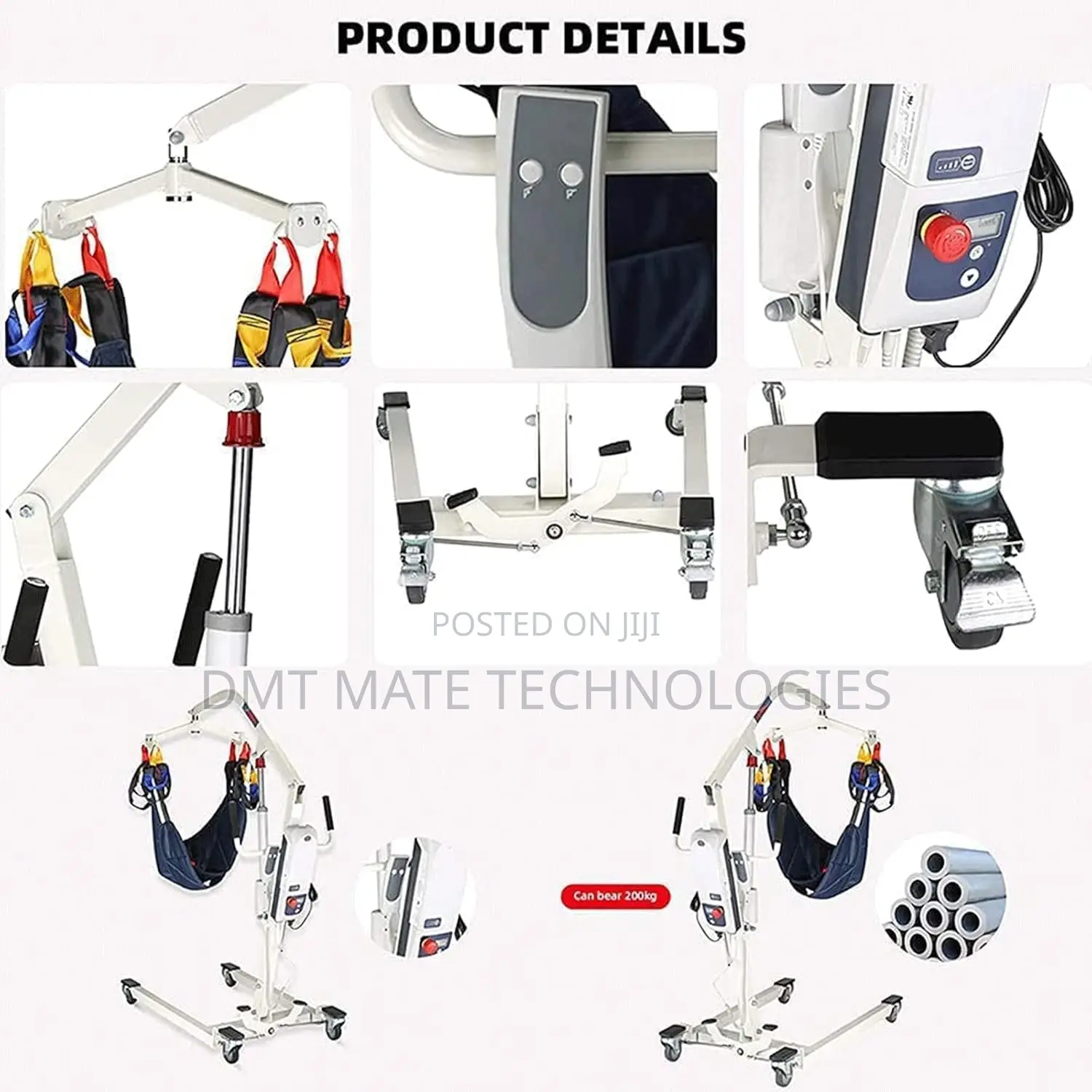 Patient Lift Hoist 280kg Capacity (Uk Standard)
