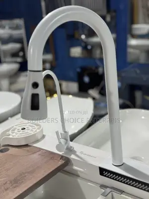 Luxury White Wash Water Fall Kitchen Sink
