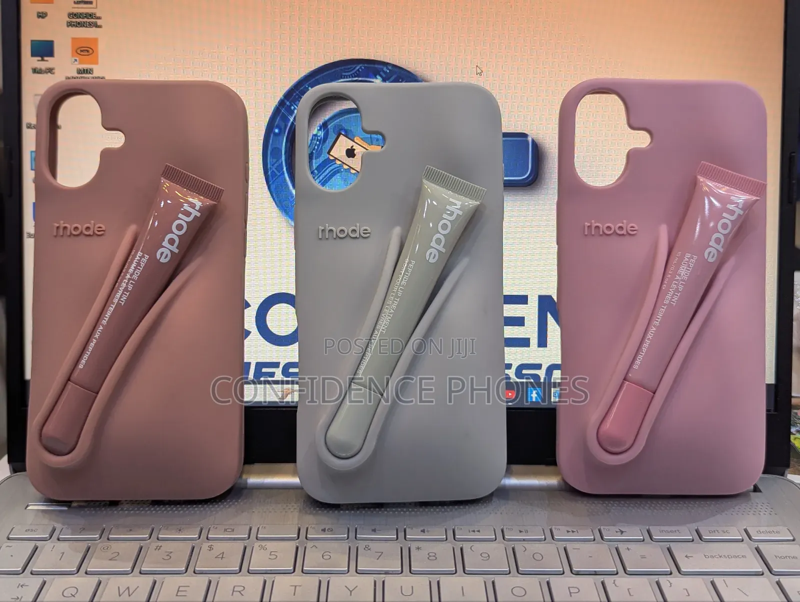 Silicone Case With Lipstick for 13pro,14pro,15pro 16plus