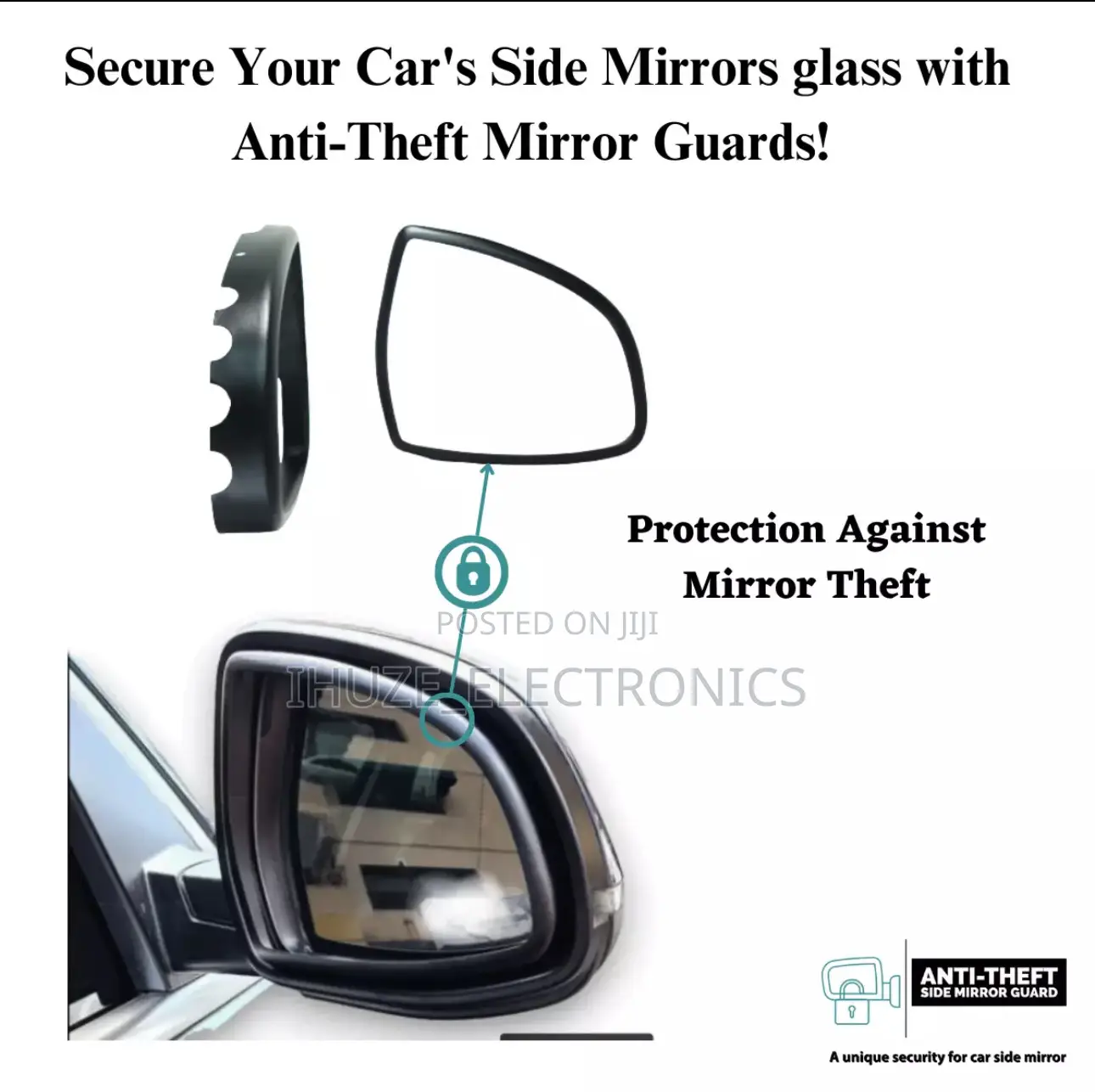 Anti-Theft Mirror Guard for Hyundai Tucson 2016-2021
