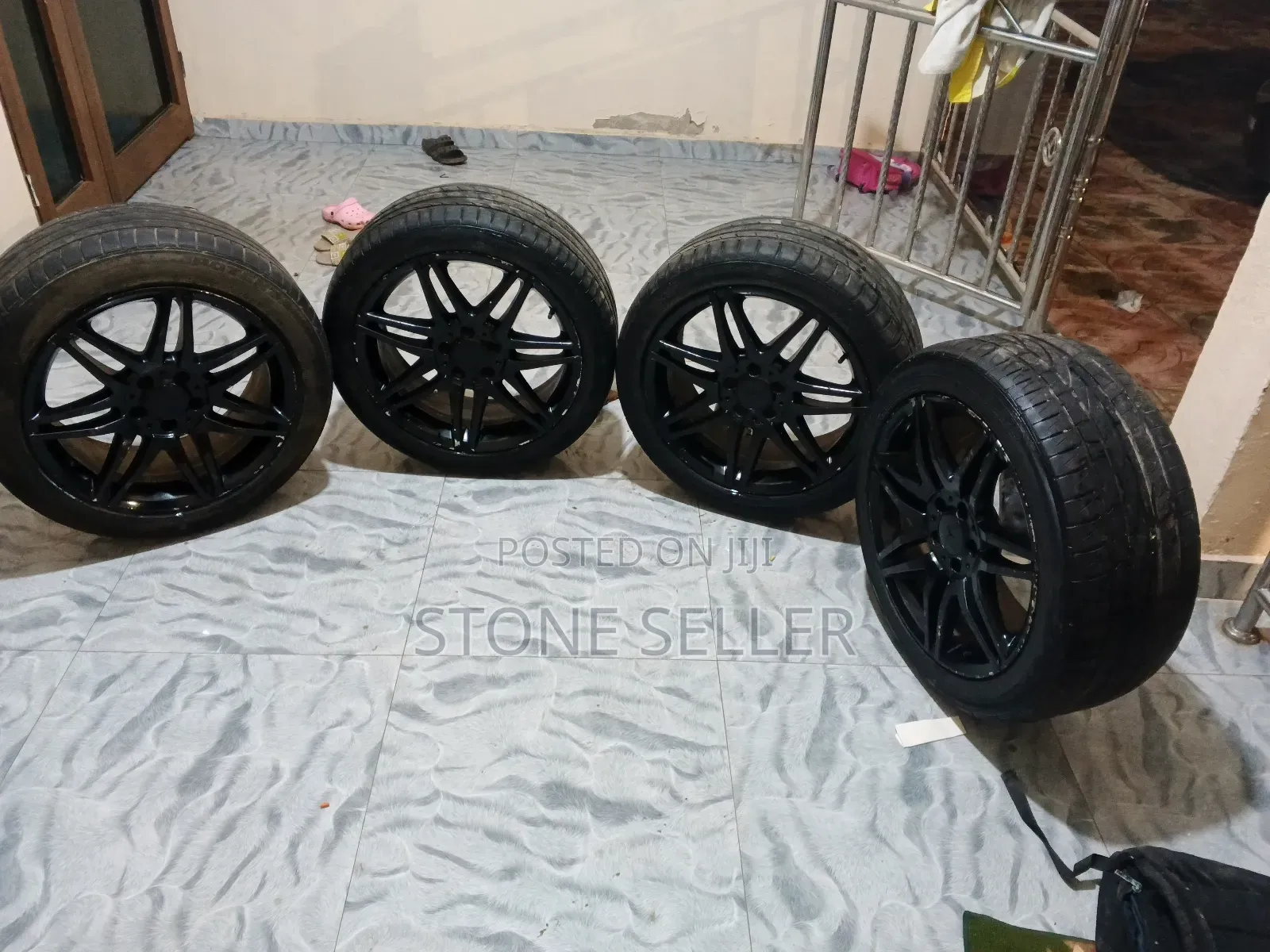 Benz Rim 18 With Good Tires