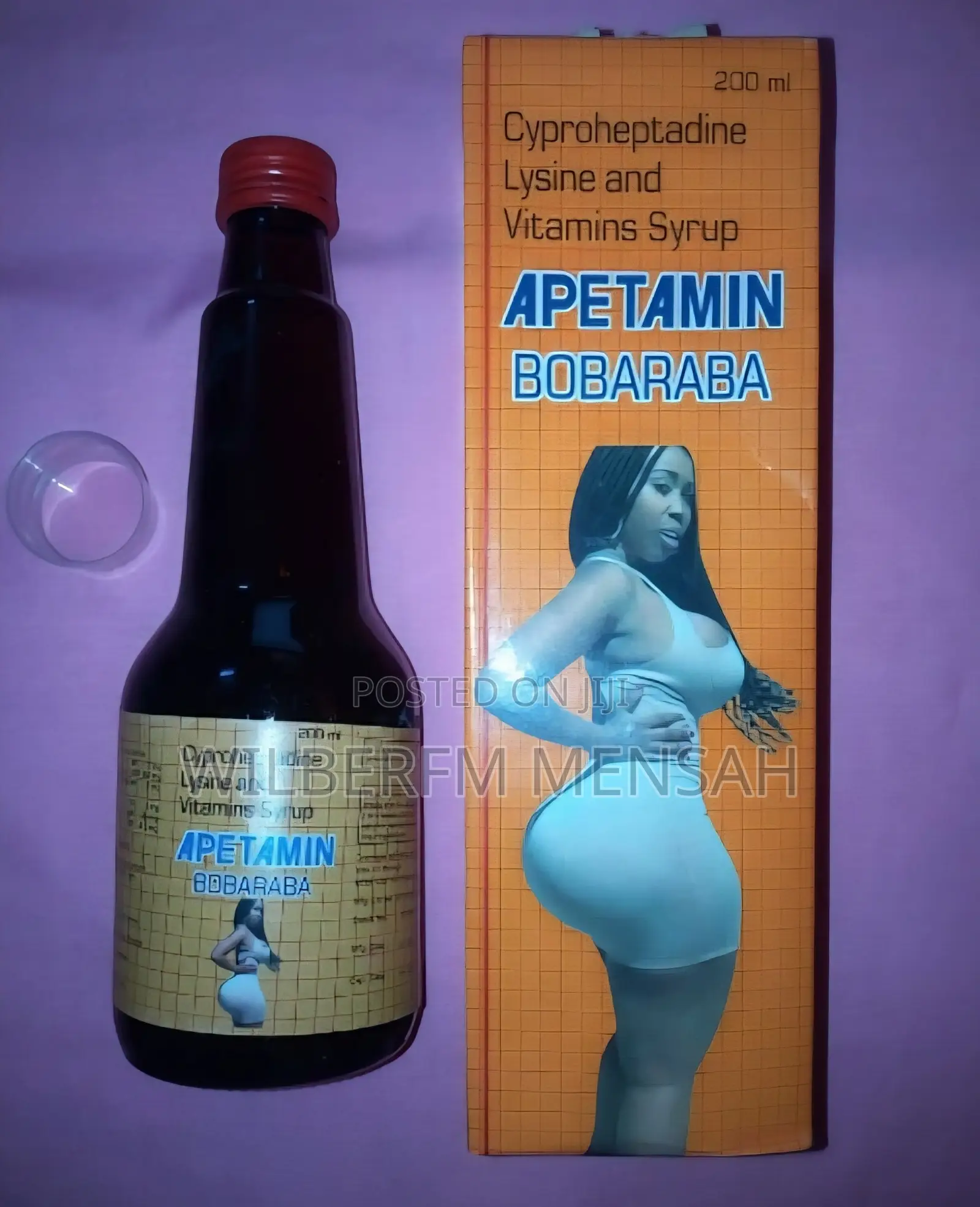 Apetamin Bobaraba Hip Up Weight Gain Syrup