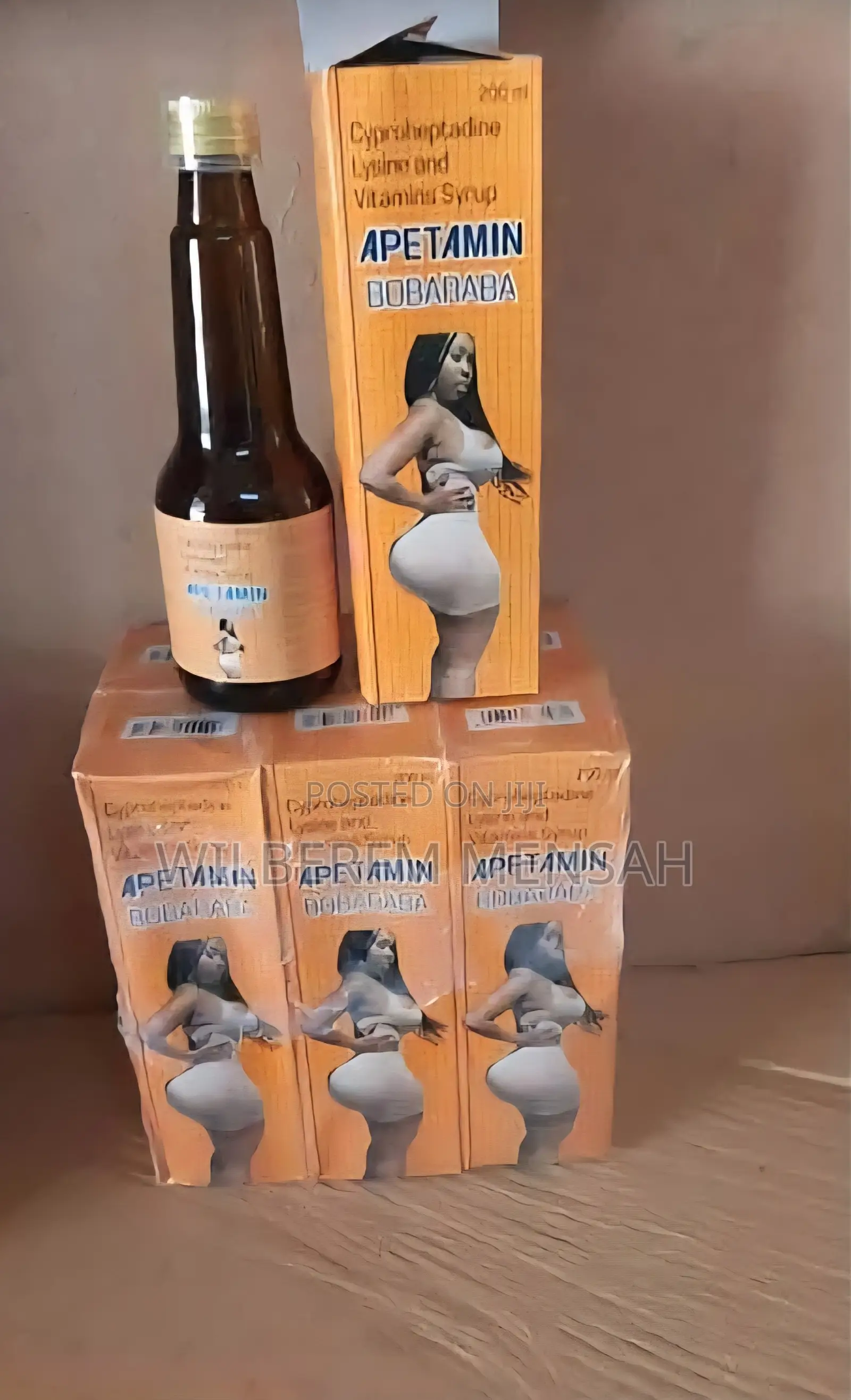 Apetamin Bobaraba Hip Up Weight Gain Syrup