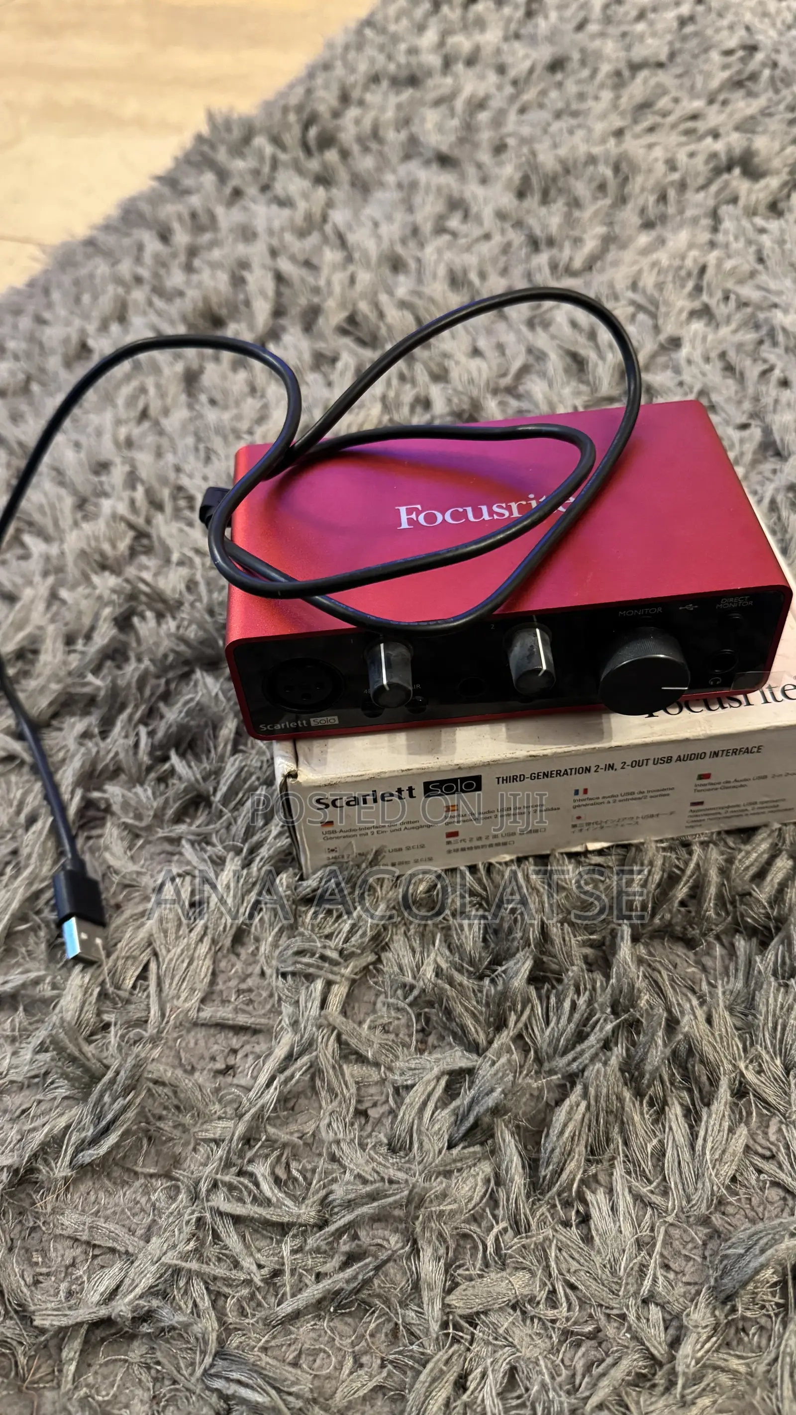 Focusrite Scarlett Solo 3rd Gen