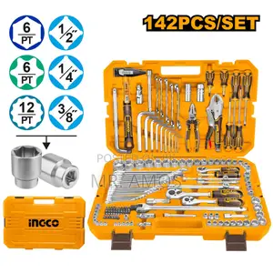 142 Pieces Robust Combination Tools Set - Hkthp21421