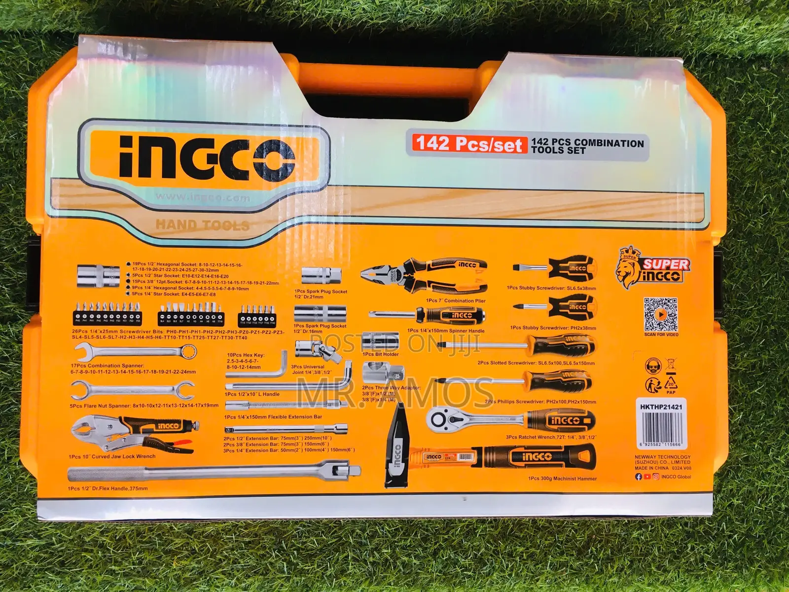 142 Pieces Robust Combination Tools Set - Hkthp21421