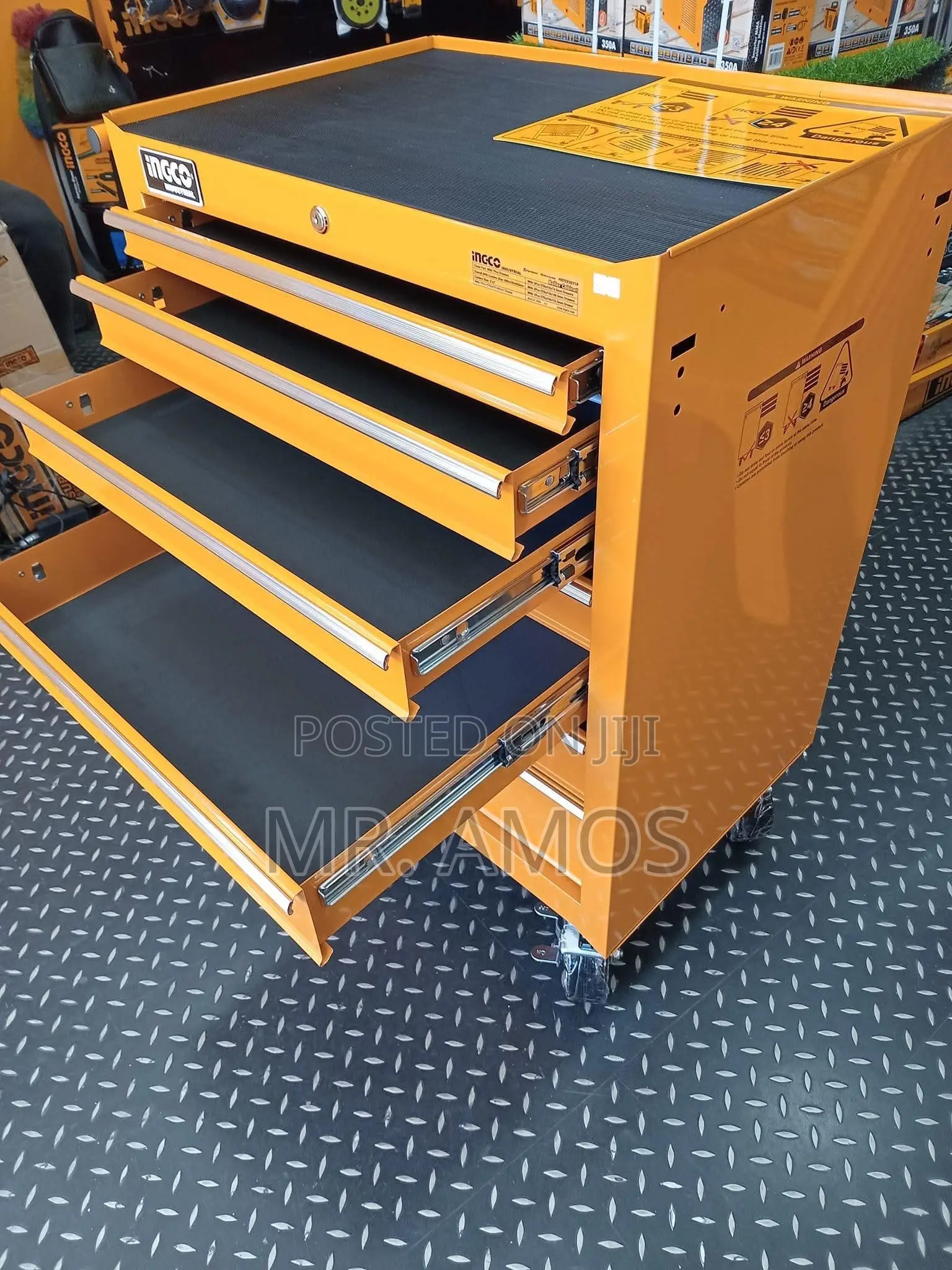 7 Drawer Heavy Duty Mechanic Roller Cabinets