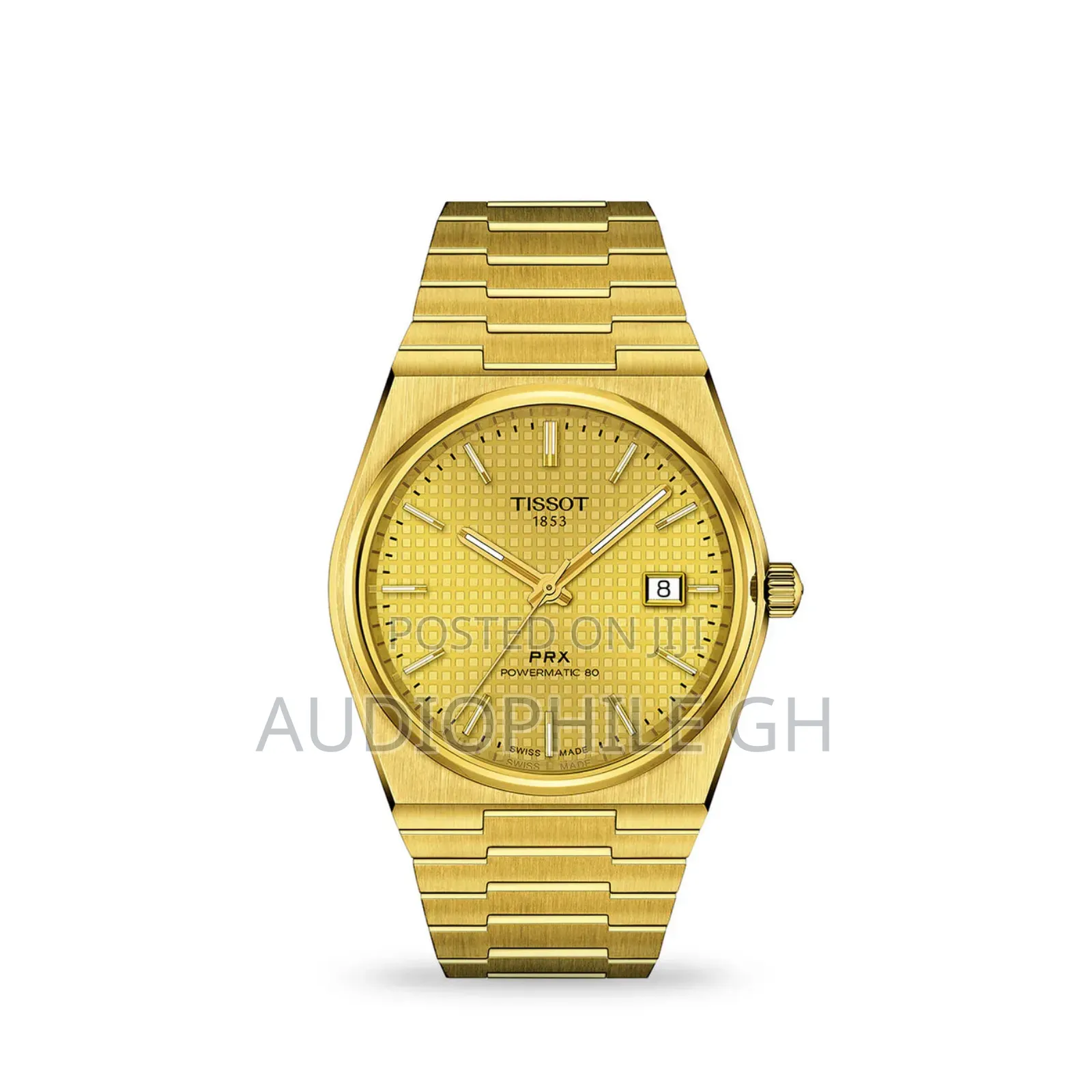 Tissot PRX Powermatic 80 40mm Men's Gold Watch