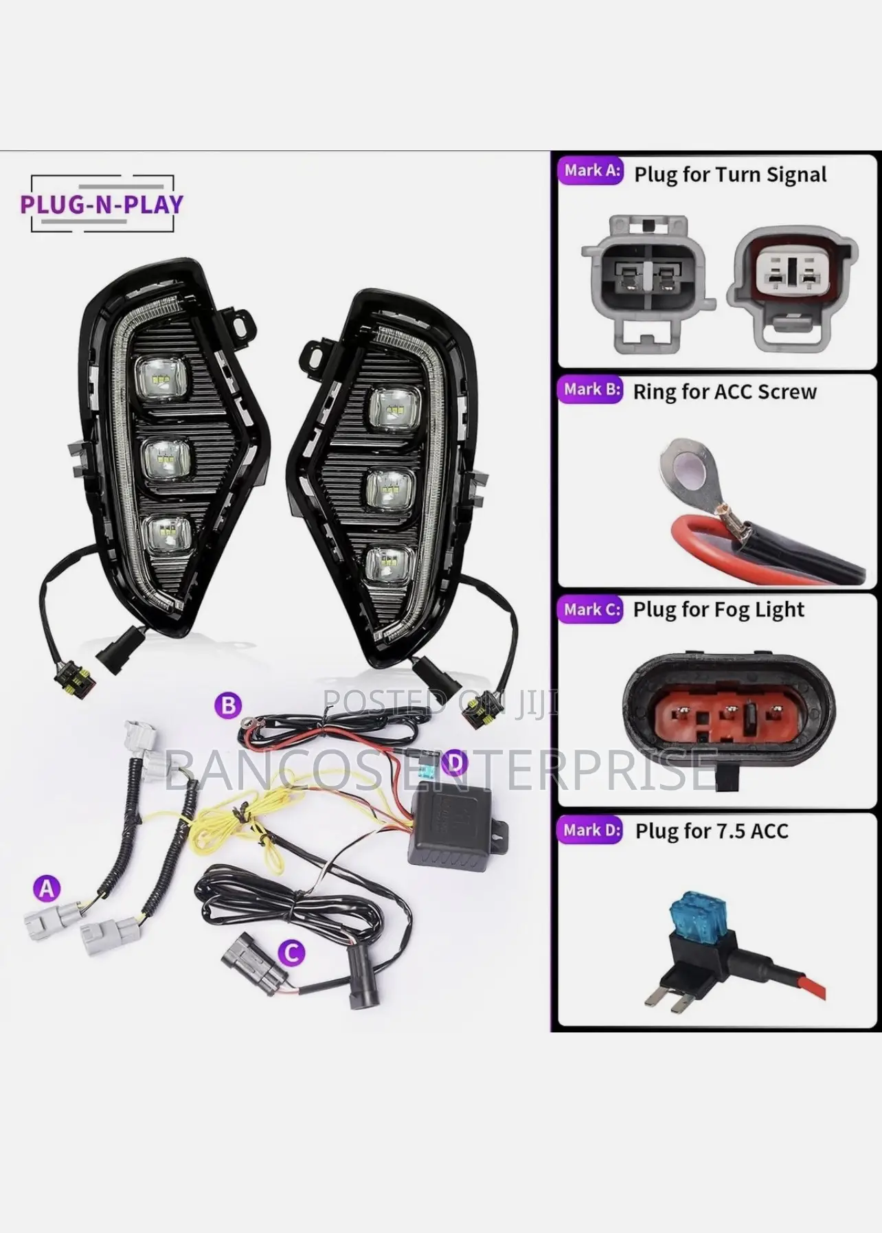 Toyota Rav4 2019-2021 Led Fog Light