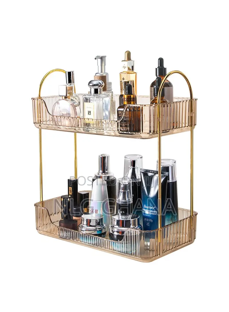2 Tiers Multi-Functional Plastic Bathroom Counter. Ghx4443