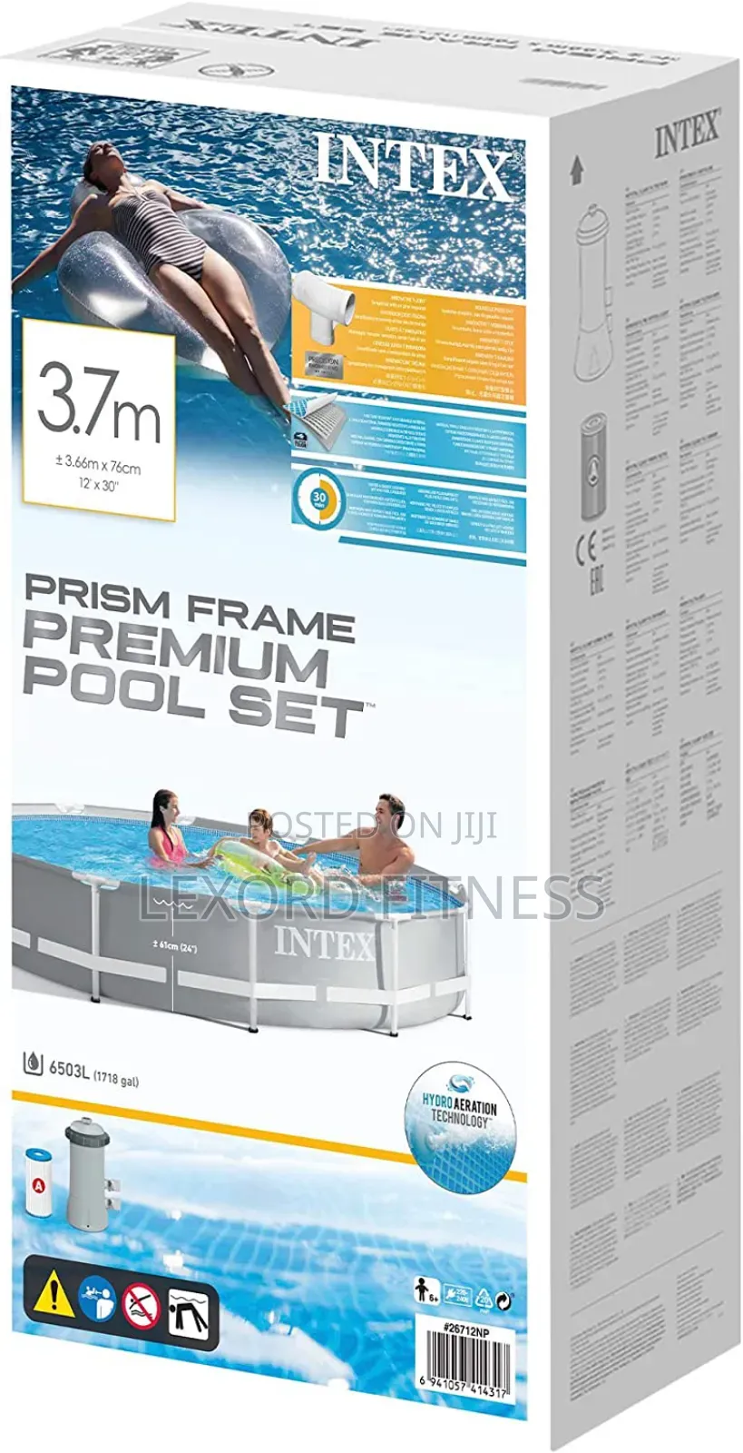 Pool (12 Feet Intex Prism Pool)