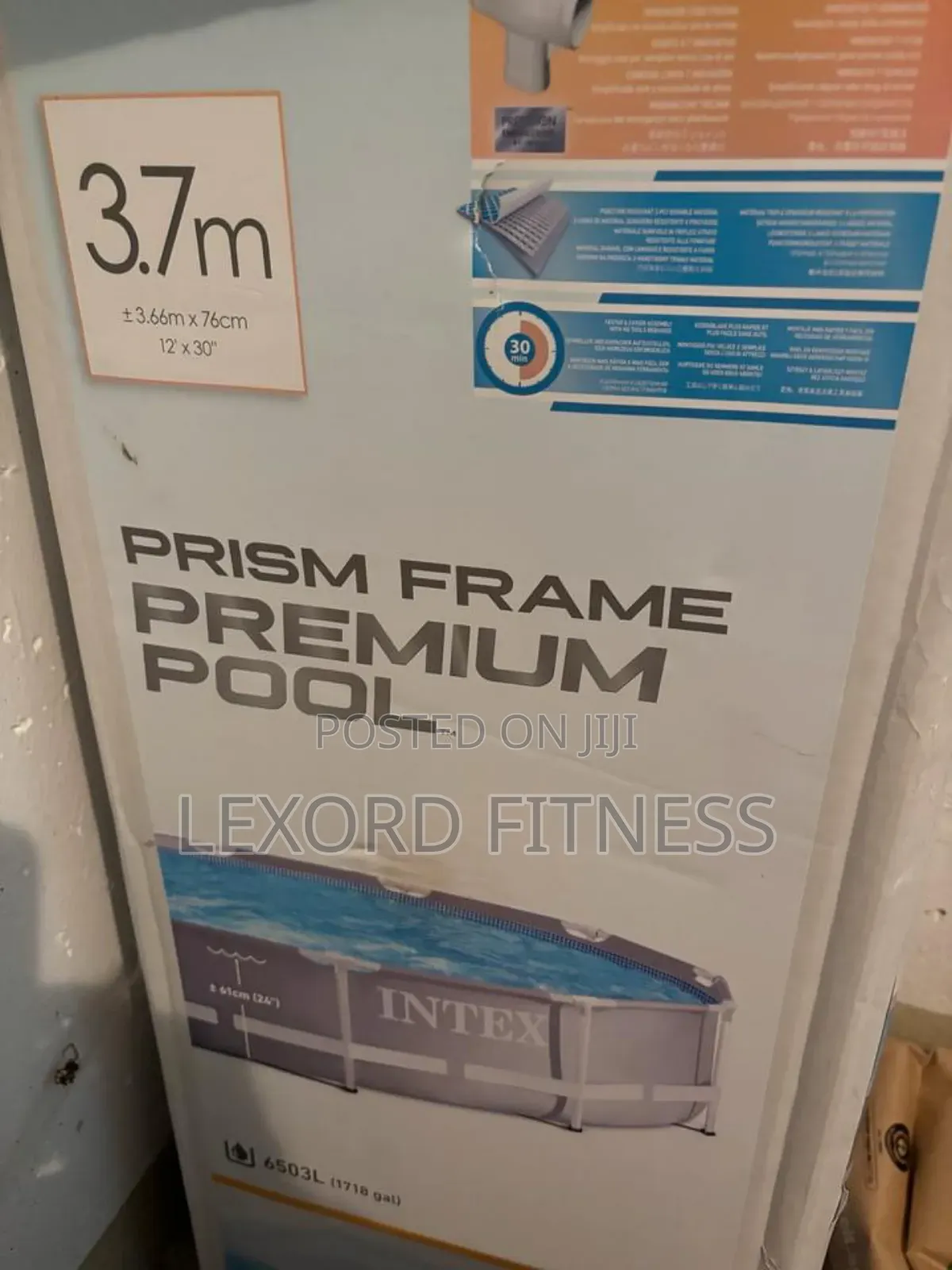 Pool (12 Feet Intex Prism Pool)