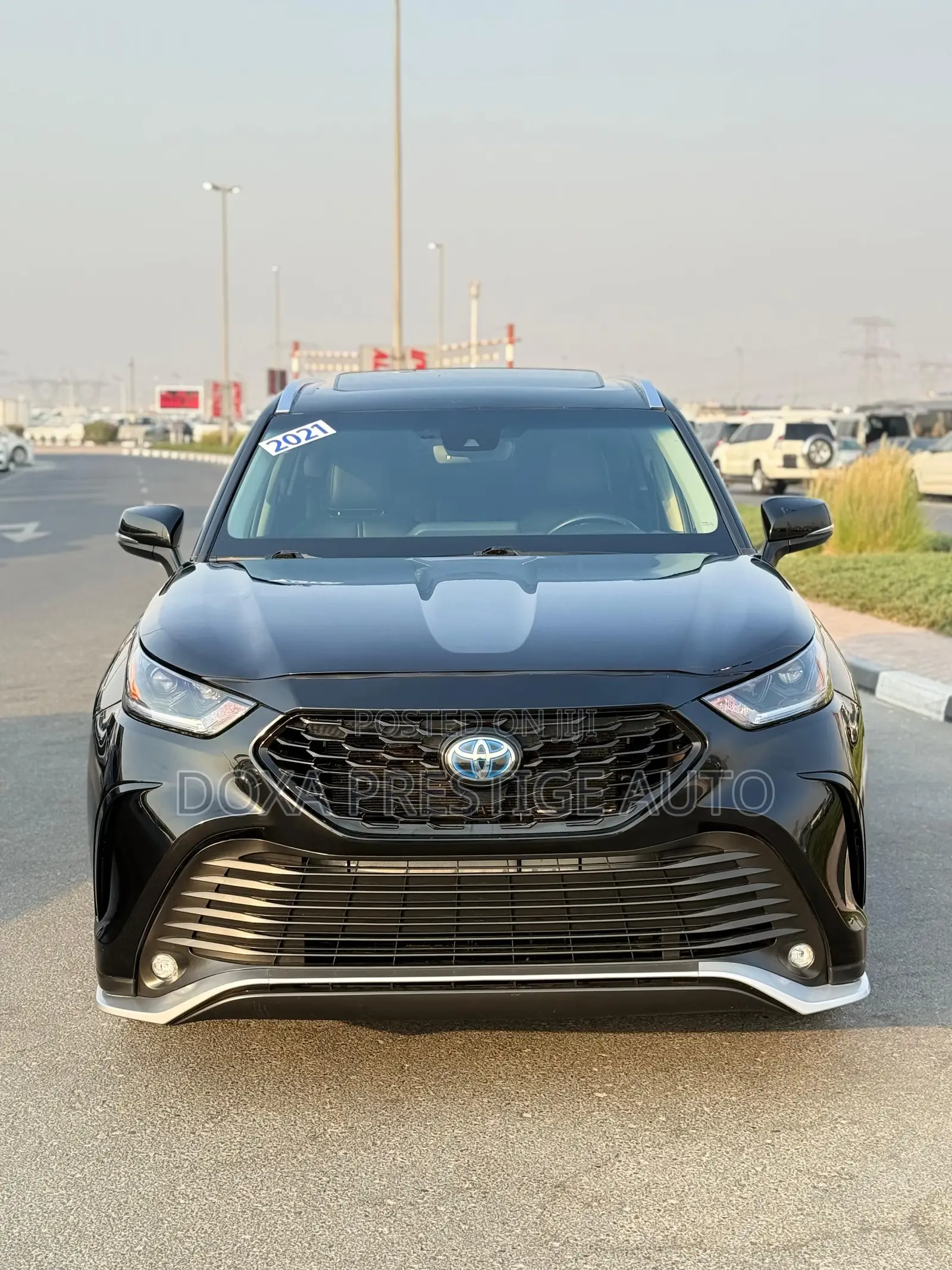Toyota Highlander XLE 2021 Black