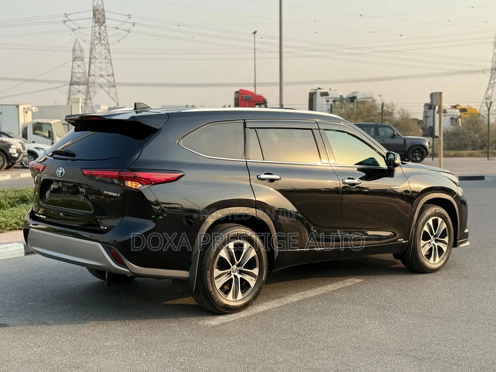 Toyota Highlander XLE 2021 Black