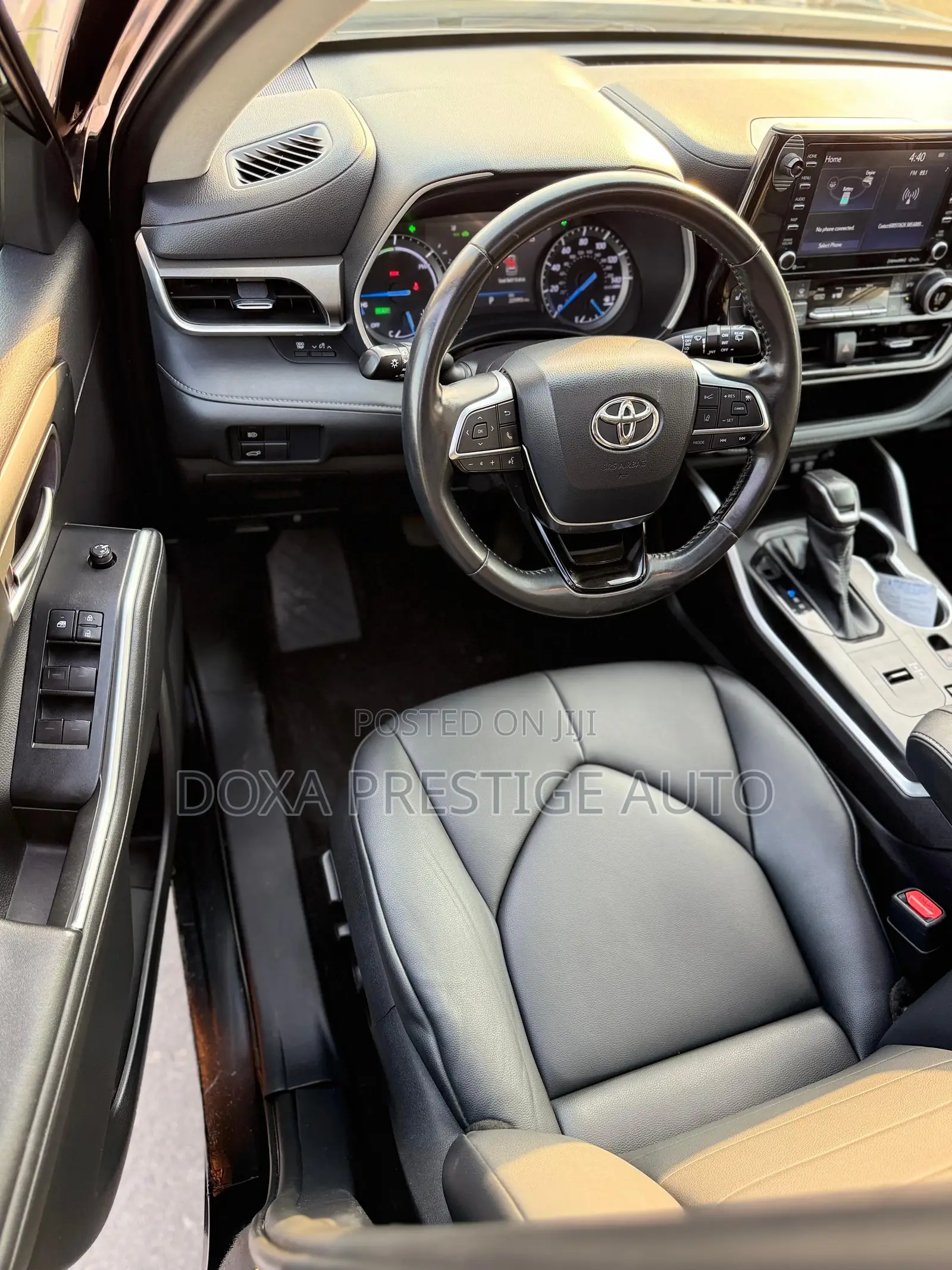 Toyota Highlander XLE 2021 Black