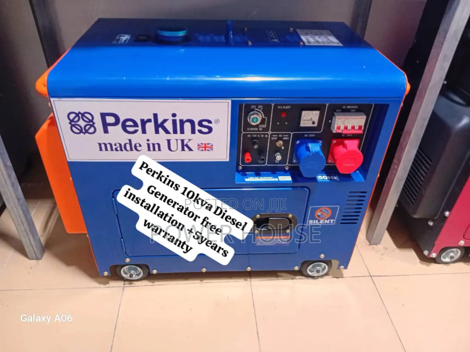 Easy Output Perkins Diesel Generator 10kva Silent