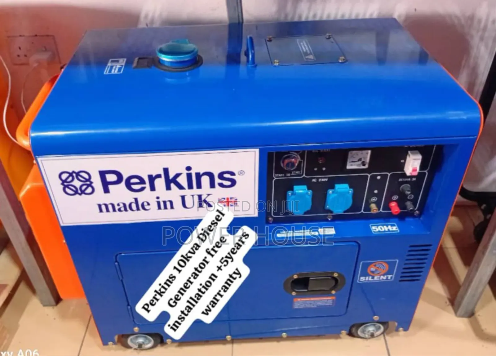 Bit Builder Perkins Diesel Generator 10kva Silent