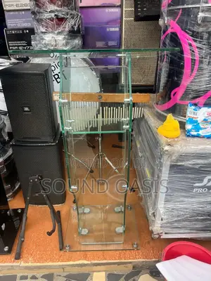 Glass Pulpit Sleek Design