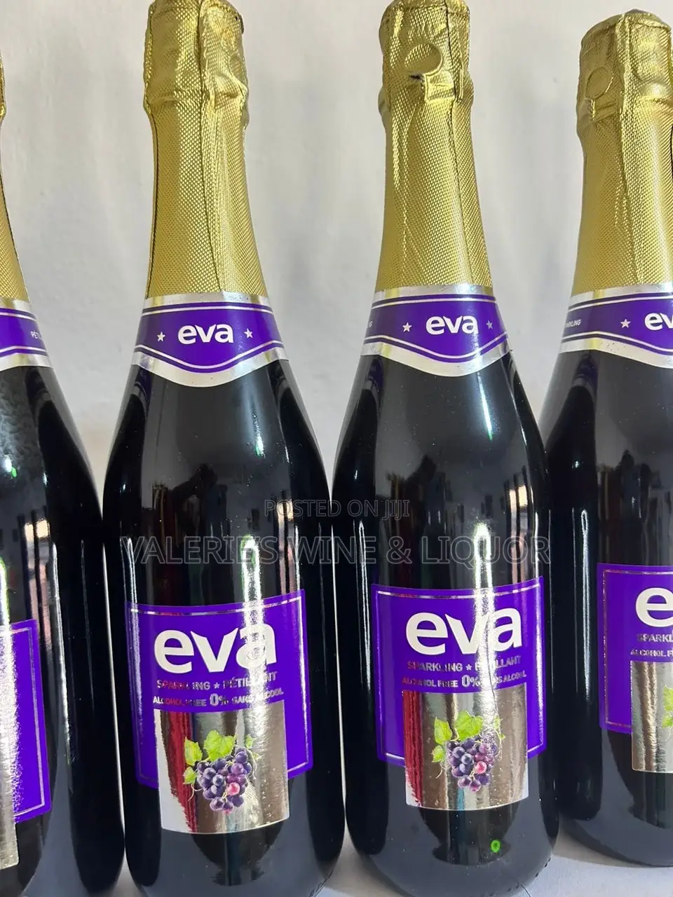 Eva Sparking Red Grape - Non Alcoholic Champagne (Spain)