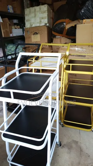 3 Tier Bar Cart/ Serving Trolley
