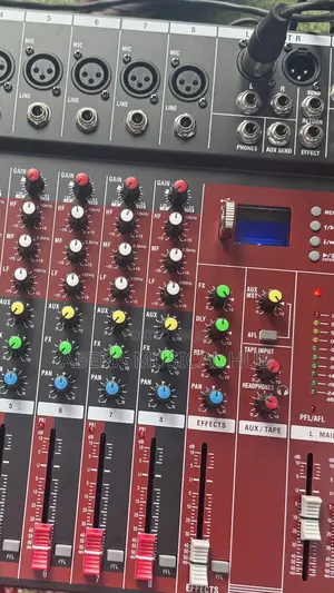 Professional Mixing Console 8 Channel Mixer