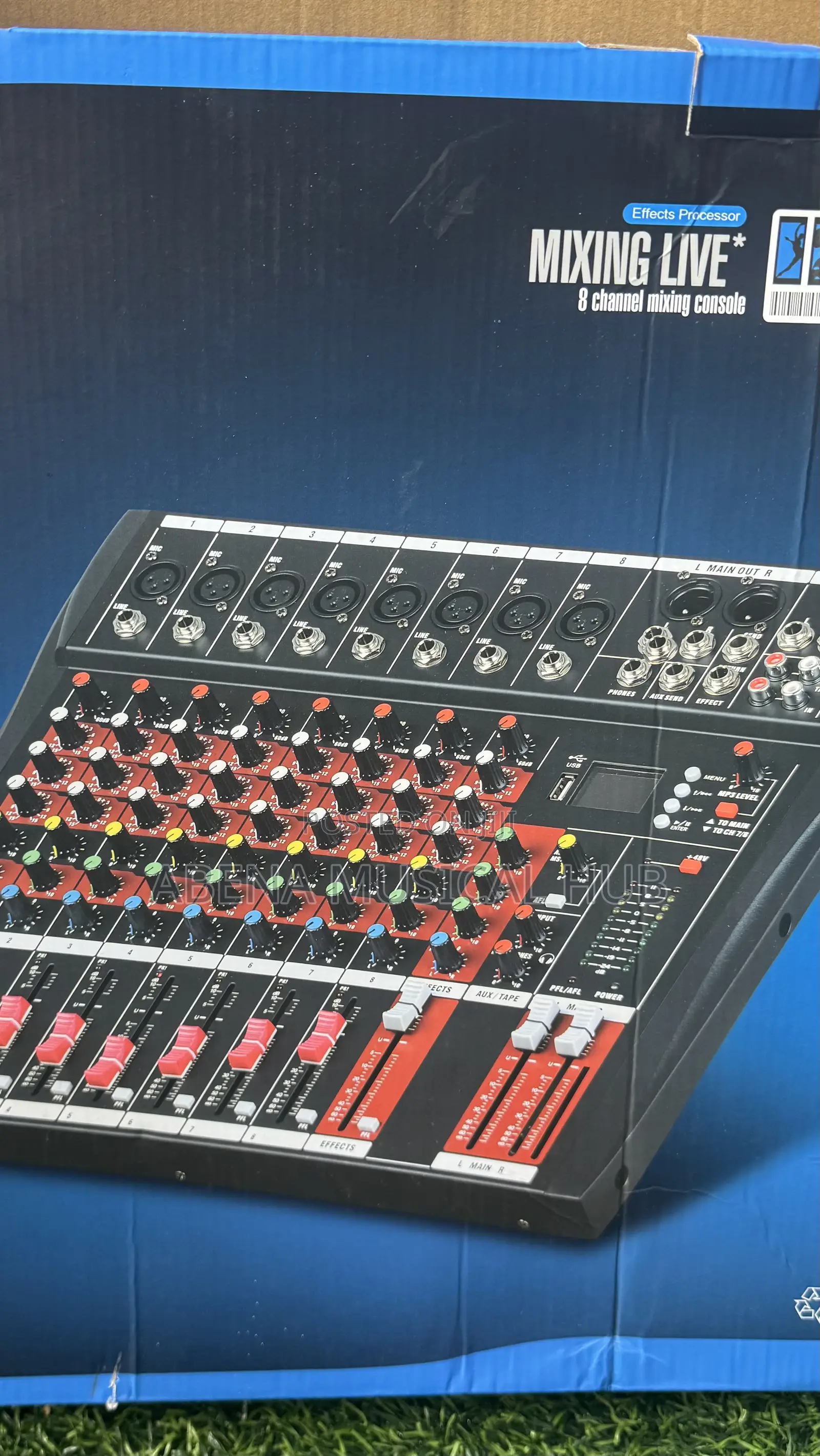 Professional Mixing Console 8 Channel Mixer