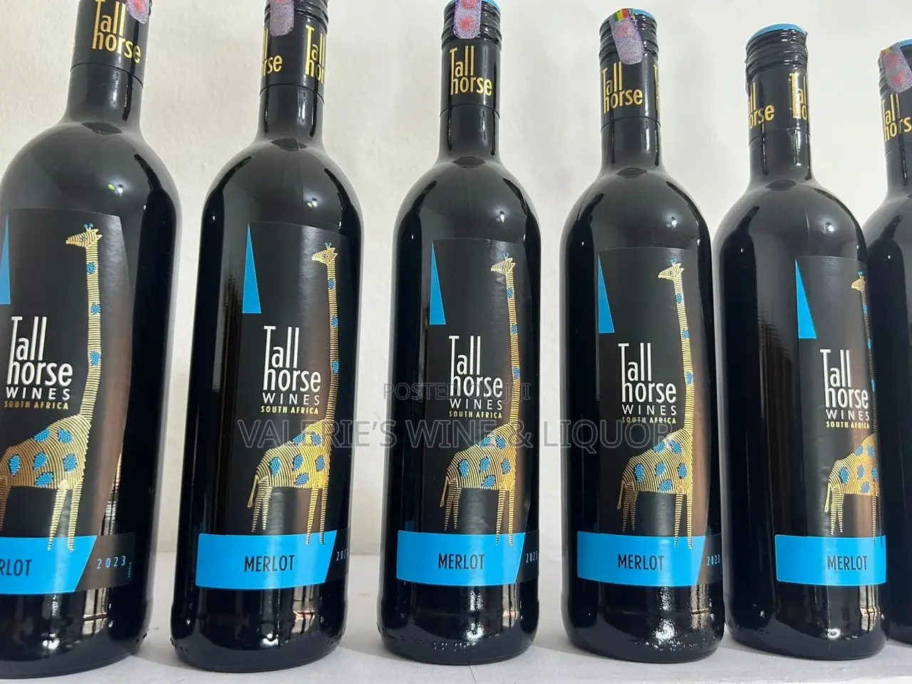 Tall Horse Merlot Dry Red Wine (South Africa) - 13.5% Alc