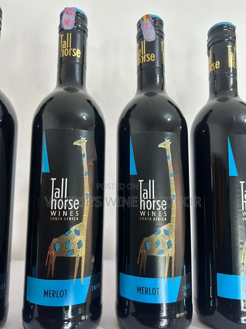 Tall Horse Merlot Dry Red Wine (South Africa) - 13.5% Alc