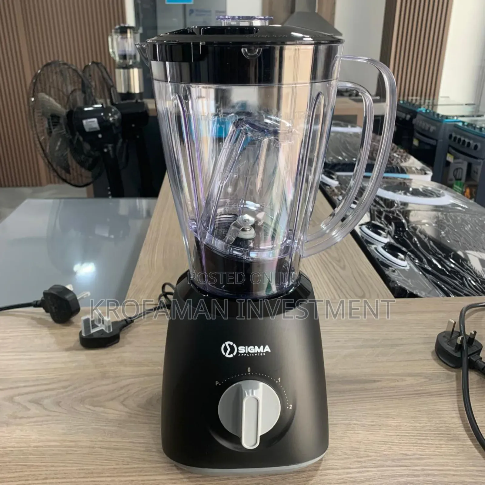 Sigma Plastic Blender 1.5litres Sbl2009-cb