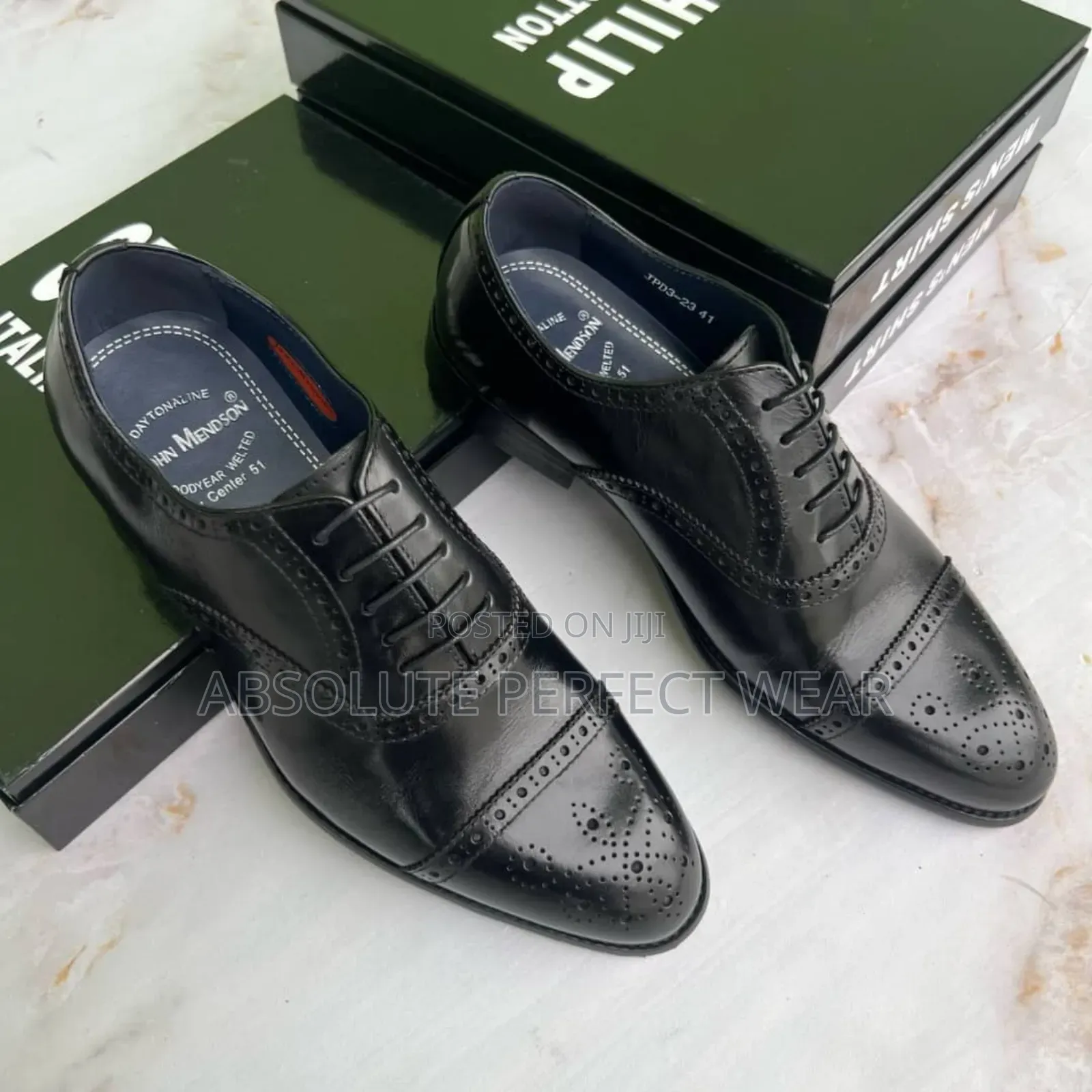 Black and Blown Italian Classic for Men