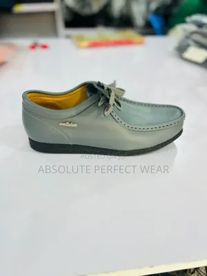 Brown and Ash Wallabees for Men