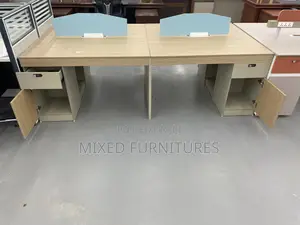 Wooden Work Station 4 Seater