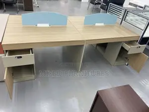 Wooden Work Station 4 Seater