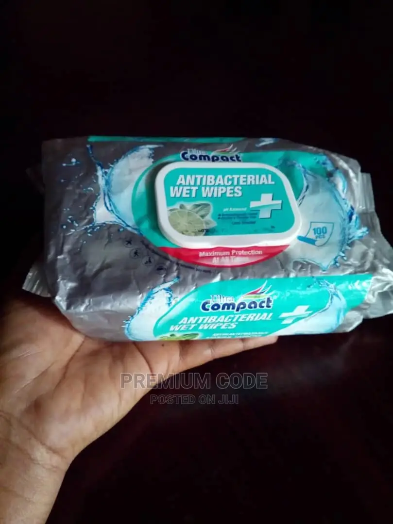 Antibacterial Wet Wipes, Ultra Compact
